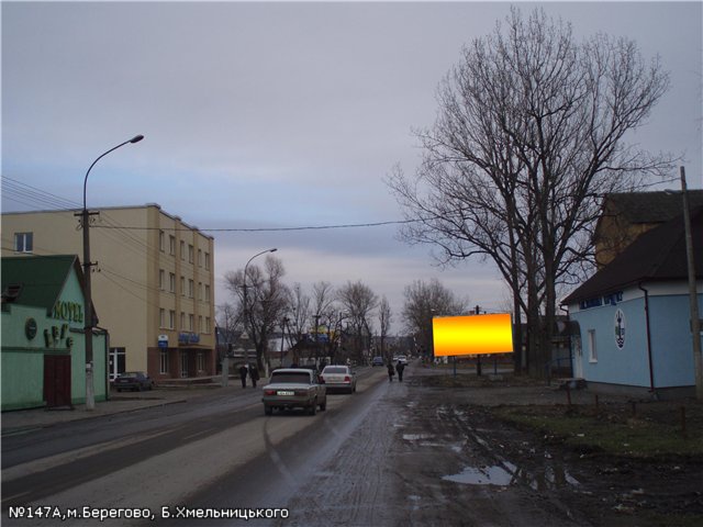 Щит 6x3,  вул.Б.Хмельницького (Берегкабель), залізн.переїзд, напр.-до центру