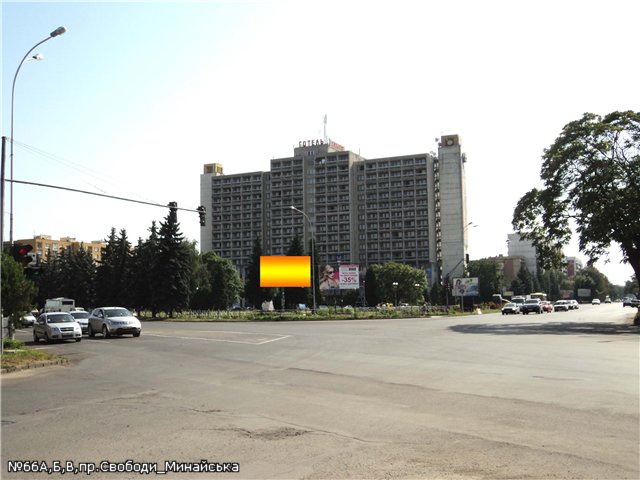Призма 6x3,  пр.Свободи-вул.Минайська (перехрестя)