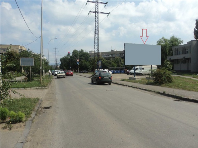Щит 6x3,  вул.8.Березня,64-Грушевського-Міксата,напрям-Грушевського