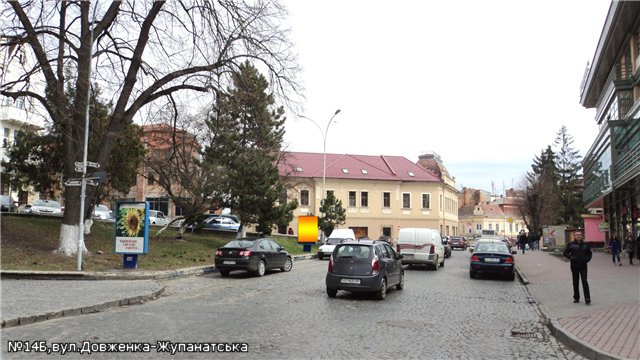 Сітілайт 1.2x1.8,  вул.Довженка-пл.Жупанатська (навпроти торг.комплексу), напр.-пл.Корятовича