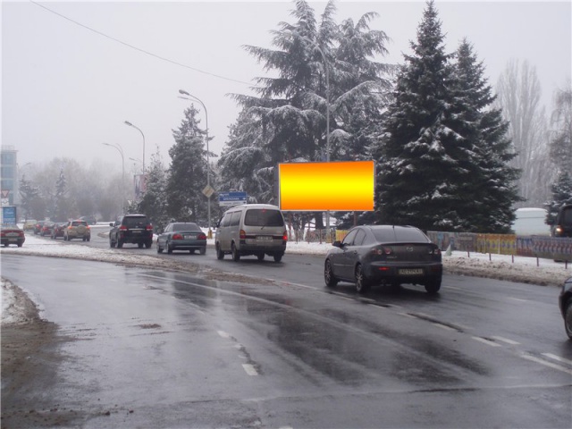 Щит 6x3,  вул.Л.Толстого,46-виїзд на пл.Б.Хмельницького