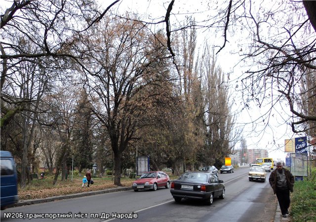 Сітілайт 1.2x1.8,  пл.Др.Народів(транспортний міст), напр.-пл.Б.Хмельницького