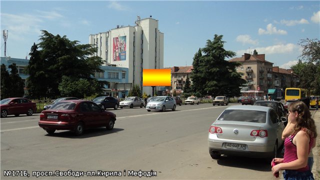 Щит 6x3,  просп.Свободи - пл.Кирила і Мефодія піш.перехід, напр.-вул.Капушанська