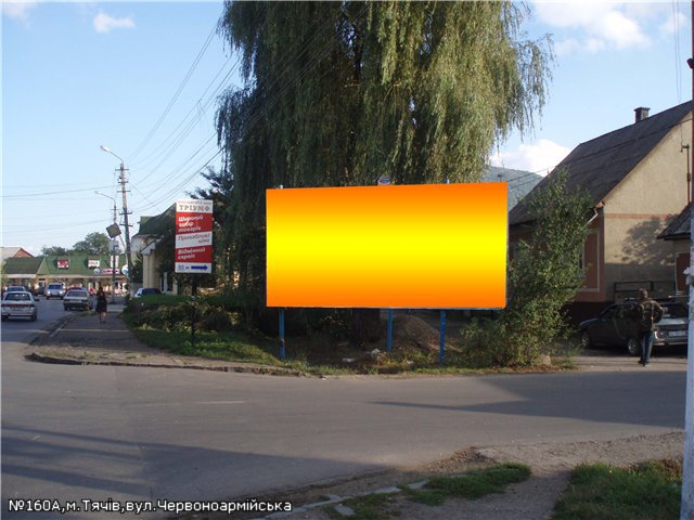 Щит 6x3,  вул.Червоноармійська (Маркет Фуршет), напрям-центр
